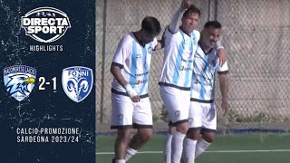 Promozione Girone B  Macomerese  Fonni 21 Highlights [upl. by Rima]