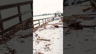 Hurricane Aftermath A Tour of Devastation in Bradenton Beach [upl. by Anahgem]