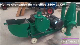 Molino de martillo industrial 380V [upl. by Ijar]