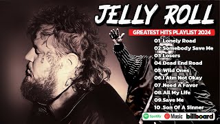 Jelly Roll Greatest Hits  Top Country Rock Songs Playlist Ever  Jelly Roll Playlist [upl. by Ysdnil]