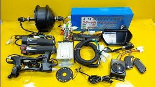 1299₹ Starting Parts Electric cycle Hub moter kit 36v 350w amp 48v 350w High Speed Hub Motor Kit for [upl. by Enirehtak]