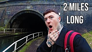 Exploring Haunted Black Country Netherton Tunnel alone [upl. by Notyal]