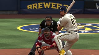 Milwaukee Brewers vs Arizona Diamondbacks  NL Wild Card Full Game 1 Highlights MLB The Show 23 Sim [upl. by Trebbor]