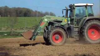 fendt 716 au préparation de semis mais [upl. by Trinatte392]