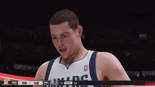 【2K25 NBA】9697 Miami Heat vs 0203 Dallas Mavericks [upl. by Magena]