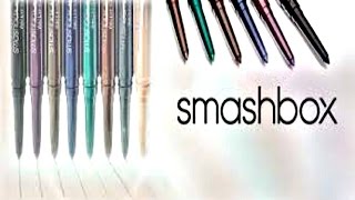 Wear Test amp Comparison SMASHBOX Always Sharp Waterproof Kohl Liner [upl. by Gonagle]