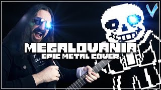 Undertale  Megalovania EPIC METAL COVER Little V [upl. by Attiuqaj]