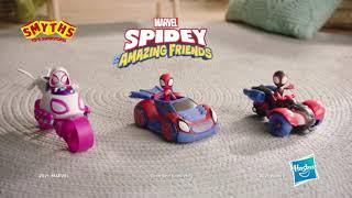 Marvel Spidey and His Amazing Friends Spidey and Change N Go WebCrawler  Smyths Toys [upl. by Berta]