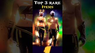 Top3RareItemsInFreeFireGame😱❓👇freefiretrendingshorts freefirefacts Viral [upl. by Adnilg552]