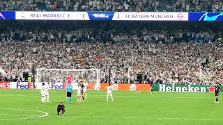 Real Madrid comeback vs Bayern I Joselu 2 goals in 3 minutes I Champions League semifinal May 2024 [upl. by Neik]