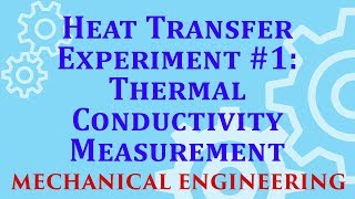 Heat Transfer Experiment 1 Thermal Conductivity Measurement [upl. by Mali]