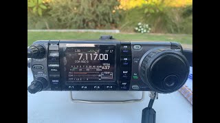 Icom IC7000 Ham Radio The BEST Ham radio ever made [upl. by Neelrahs]