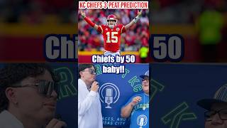 KC Chiefs 3Peat Prediciton redfriday [upl. by Stronski]