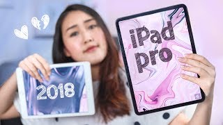 iPad Pro vs iPad 2018 วาดเขียนได้เหมือนกันมั้ย ทำไมแพง อัพเกรดดีมั้ยหนอ Peanut Butter [upl. by Speroni]