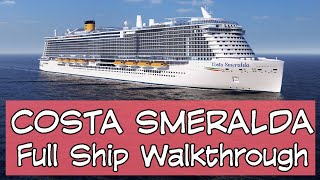 Visiting ships  The Costa Smeralda Walkthrough [upl. by Gies]