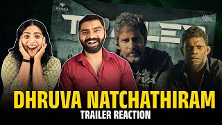 Dhruva Natchathiram Trailer Reaction  Chiyaan Vikram Vinayakan  AshwinKavya [upl. by Ahseram]