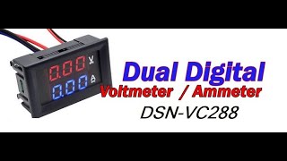 Cheap Dual display voltage and current meter DSNVC288 [upl. by Ammej625]