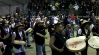 2011 Paddle to SwinomishSwinomish Protocol Grand Entry Song [upl. by Cordova315]