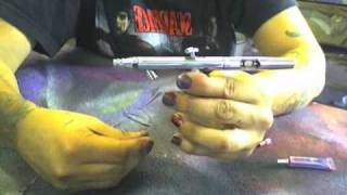 How to put your Put your Iwata Eclipse Airbrush Together [upl. by Daj514]