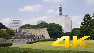 Imperial Palace East Gardens Part 2  Tokyo  皇居東御苑  4K Ultra HD [upl. by Nosyt]