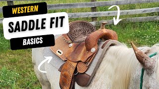 Western Saddle Fit Basics [upl. by Gaspar]