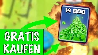 JUWELEN GRATIS KAUFEN I Update Ideen I Clash Royale DeutschCR [upl. by Behnken]