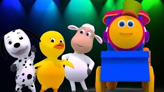 Bob il treno Animal Sounds Canzone  Animals Dance  Songs For Childrens  Bob The Train [upl. by Brody]