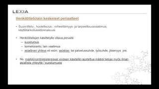 Katso Uusi tietosuoja webinaarin tallenne [upl. by Neelyt]