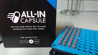 AllIn Capsule 💊 MachineMaker [upl. by Malas190]