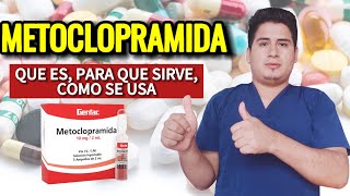 💊¡Descubre Metoclopramida Para Que Sirve Metoclopramida Dosis y Cómo se Toma [upl. by Mikkanen]