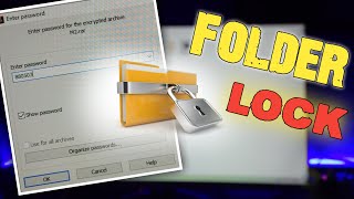 How to lock folder in Windows 10 easily  PC me Folder Lock kaise karen  Hindi [upl. by Veriee339]