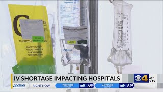 IV fluid shortage impacting area hospitals [upl. by Xena]