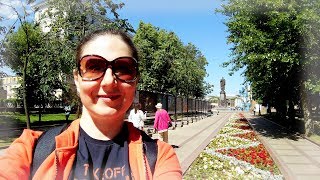 FIFA World Cup Russia 2018 Morning walk near quotChistye Prudyquot metro station Moscow [upl. by Birkle191]