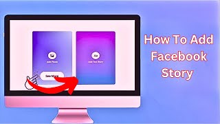 How To Add Facebook Text Story on Pc  How To Add Facebook Text Story on Laptop [upl. by Monetta]