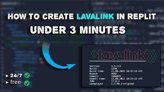 How to create a lavalink in replit under 3 minutes KiriXen  repl  247 [upl. by Bonn]