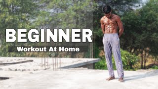 Beginner Workout At Home  Muscle Building For Beginner [upl. by Lerner377]