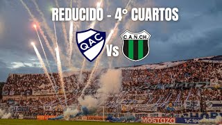 QUILMES 🍻 VS CHICAGO 🐂 REDUCIDO 4° CUARTOS IDA  PREVIA EN EL BARRIO LA RIBERA 🇫🇮🙌🏻 [upl. by Iorgos483]