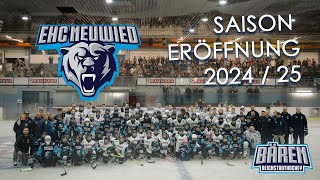 EHC Neuwied  Saison Eröffnung 2024  25 [upl. by Ayiram568]