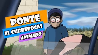 OBLIGO A PERSONAS PONERSE EL CUREBOCAS  ANIMACION  PRANKEDY ANIMADO [upl. by Frendel]