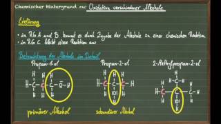 Oxidation verschiedener Alkohole [upl. by Ri]