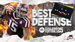 THE BEST DEFENSE TO RUN IN COLLEGE FOOTBALL 25 [upl. by Shandeigh76]