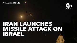 Iran launches missile attack on Israel [upl. by Lenej]