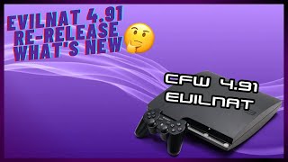 PS3 Custom Firmware  491 ReRelease Evilnat Cobra 84😈 [upl. by Furey]