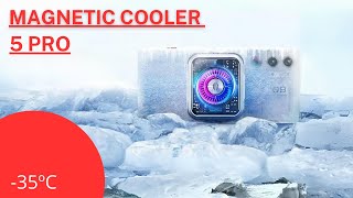 RedMagic Magnetic Cooler 5 pro  TEC and 3D Vapor Chamber  Peltier  Nubia Red Magic Mobile Gaming [upl. by Darees619]