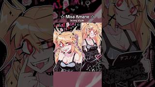 Misa Amane Death Note speedpaint [upl. by Leunammi477]