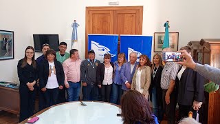 RECONOCIMIENTO A TRABAJADORES MUNICIPALES DE PATAGONES [upl. by Atteugram]