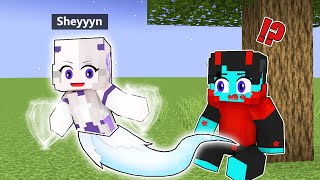 Playing Minecraft as a PROTECTIVE Ghost [upl. by Aubreir]