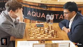 Sergey Karjakin vs Vishy Anand Lindores Abbey Chess 2019 [upl. by Bendick]