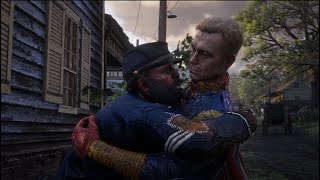 RDR2 Homelander hugging Veteran Mickey [upl. by Niabi385]