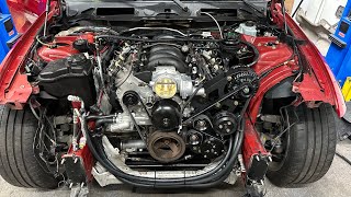 V8 Swapping a BMW is THIS Easy Part 2 [upl. by Neelrak]